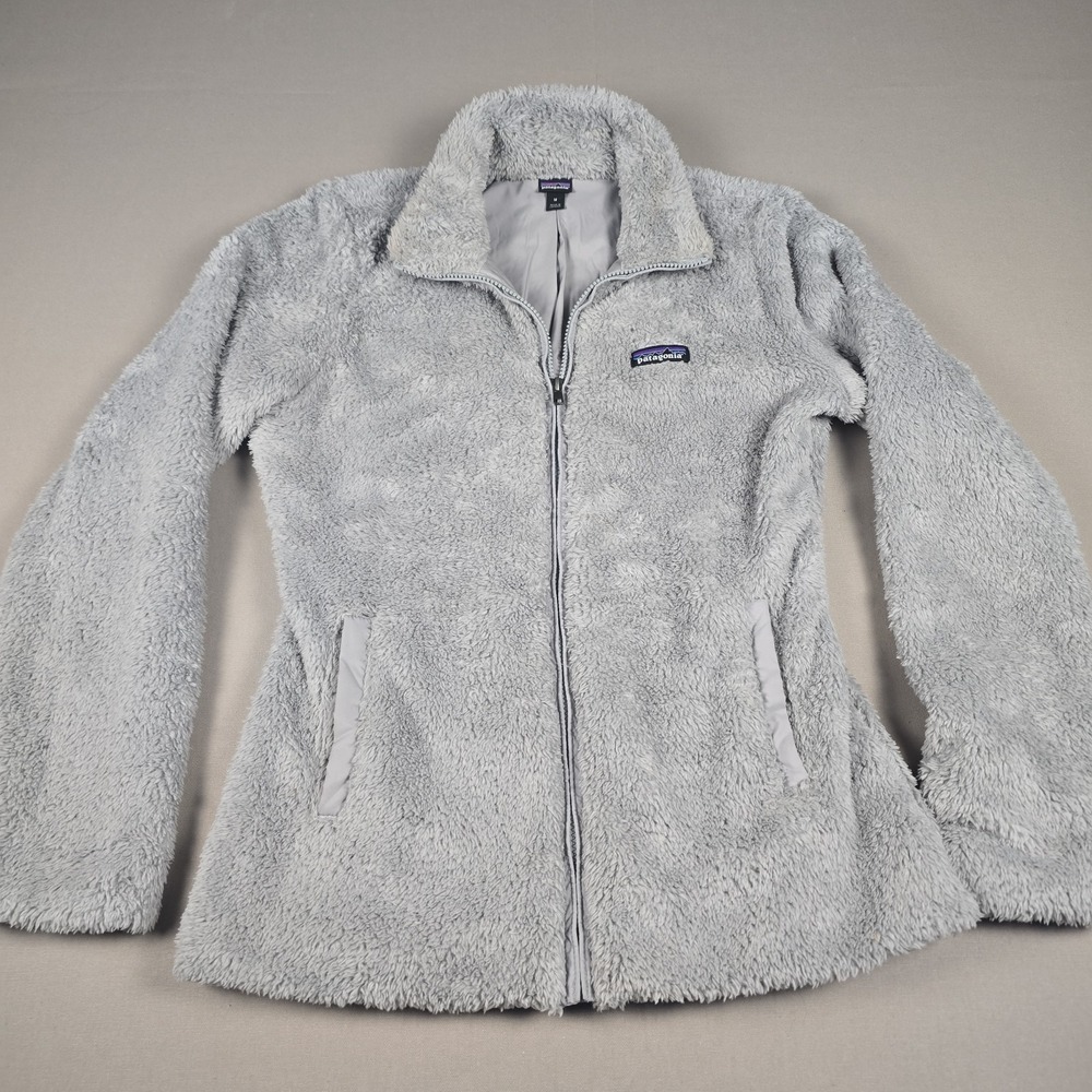 Patagonia Women's Los Gatos Full Zip Fleece Jacket Medium Drifter Grey 25211...